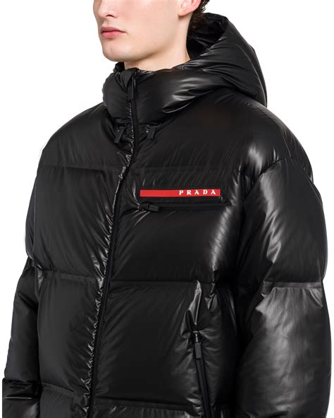 prada jacke hellblau|prada puffer jackets.